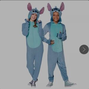 Stitch costume , jumpsuit medium 8 - 10